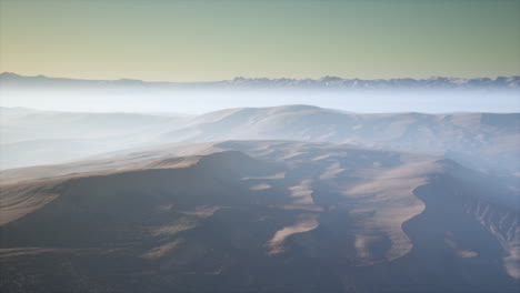 Rote-Sandwüstendünen-Im-Nebel